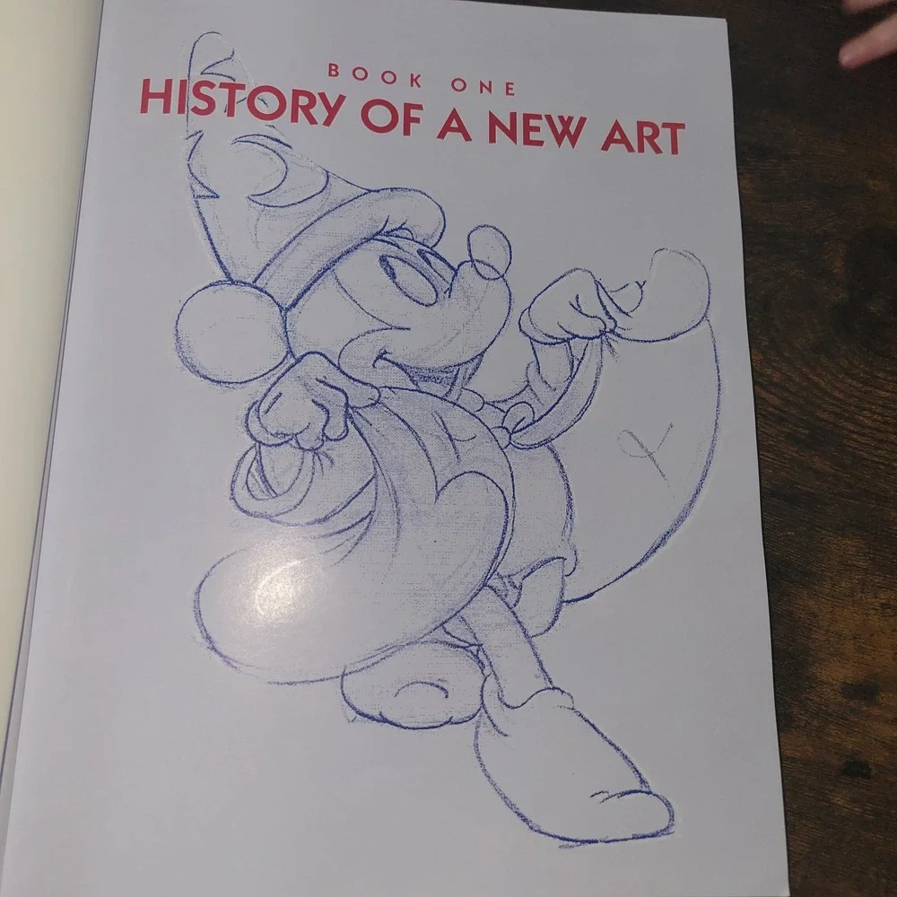 Disney Art‎ of Animation Bob Thomas Mickey Mouse Beauty and the Beast 1991 Book